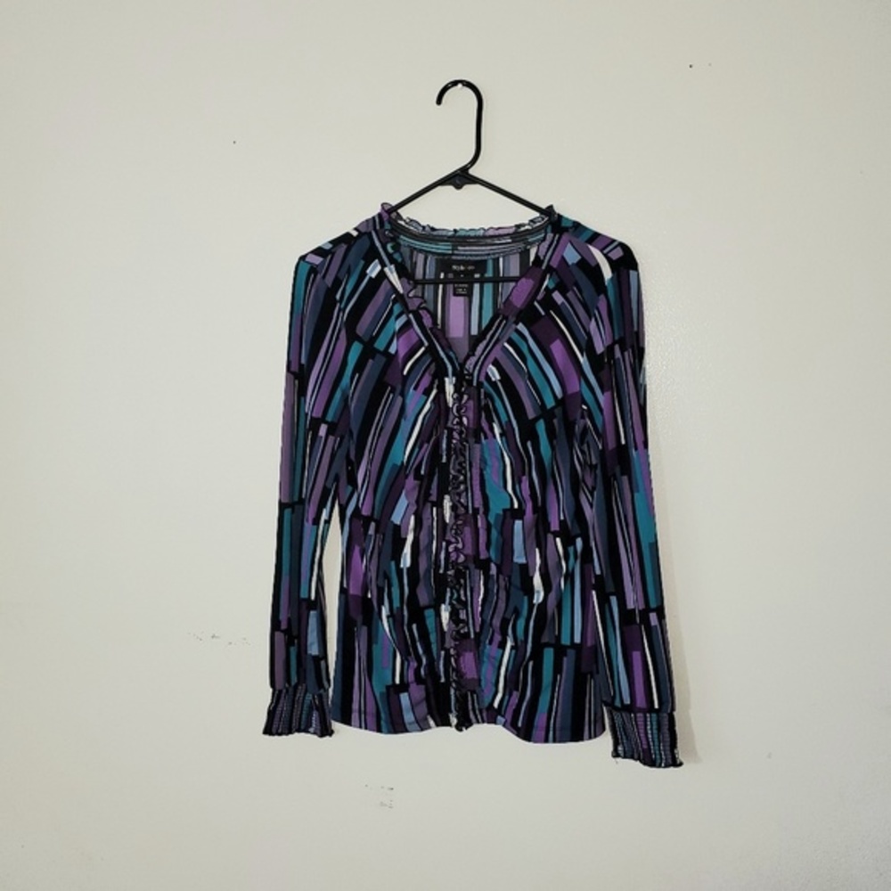 🛍2/$10 Unique Blouse